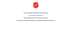 Desktop Screenshot of fralsningsarmen.info