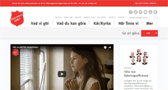 Desktop Screenshot of fralsningsarmen.se